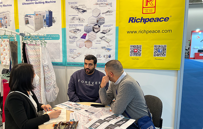 The 2023 Heimtextil Home Exhibition in Germany is in full swing! Richpeace looks forward to your visit! The 2023 Heimtextil Home Exhibition in Germany is in full swing! Richpeace looks forward to your visit!