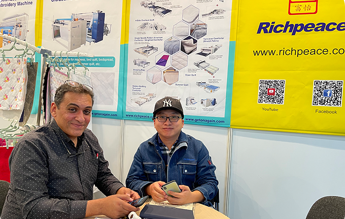 The 2023 Heimtextil Home Exhibition in Germany is in full swing! Richpeace looks forward to your visit! The 2023 Heimtextil Home Exhibition in Germany is in full swing! Richpeace looks forward to your visit!