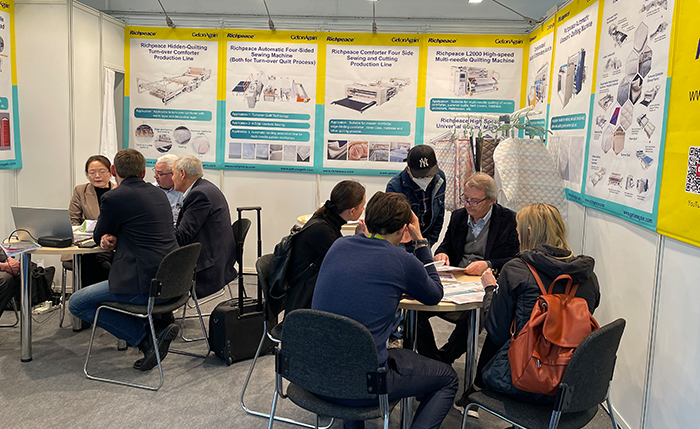 The 2023 Heimtextil Home Exhibition in Germany is in full swing! Richpeace looks forward to your visit! The 2023 Heimtextil Home Exhibition in Germany is in full swing! Richpeace looks forward to your visit!