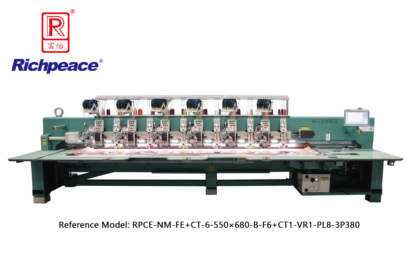 Richpeace Mixed Coiling Embroidery Machine