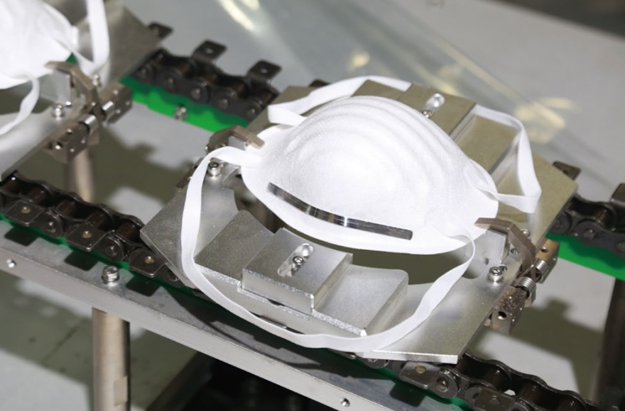 Richpeace Automatic Cup Mask Production Line (Headband Welding)