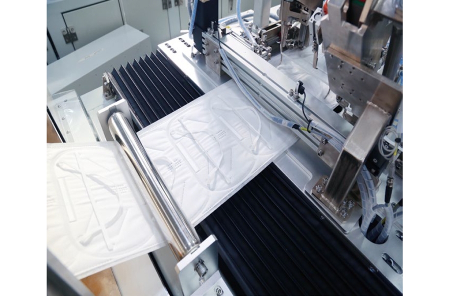 Richpeace Automatic Foldable Mask Continuous Production Line (Headband Welding)