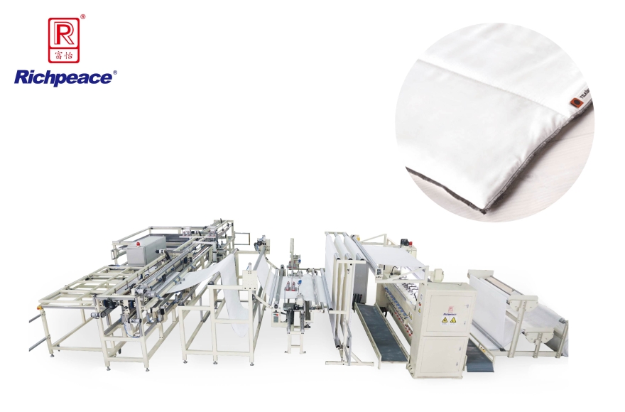 Richpeace Automatic 4-Side Overlock Machine