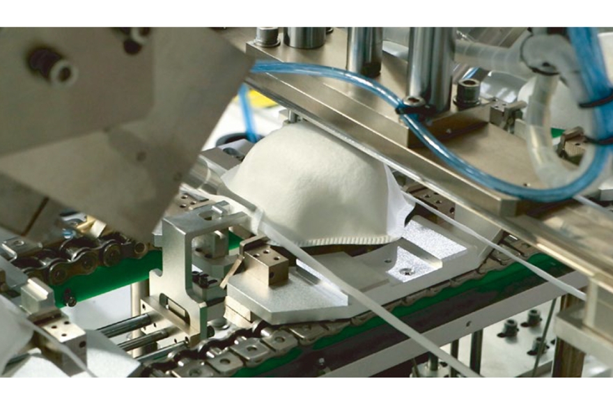 Cup Mask Production Line  (Pre-forming, Headband Coiling)