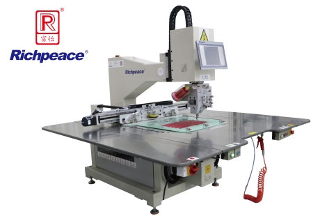 Richpeace Automatic Arbitrary Rotary Single Needle Leather Sewing Machine (Horizontal hook)