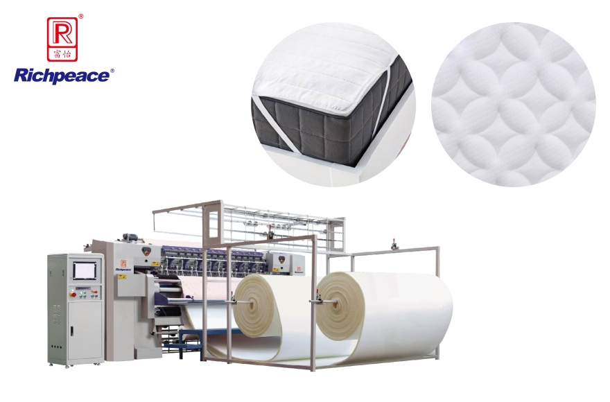 Computerized Multi Needle Chainstitch Quilting Machine