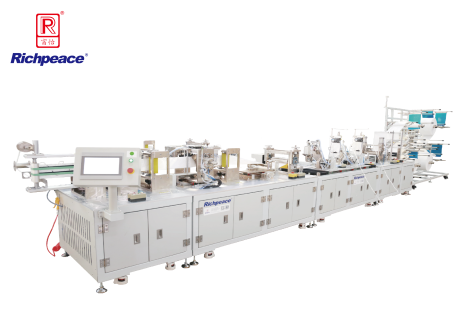 Richpeace Automatic Foldable Mask Continuous Production Line (Headband Welding)