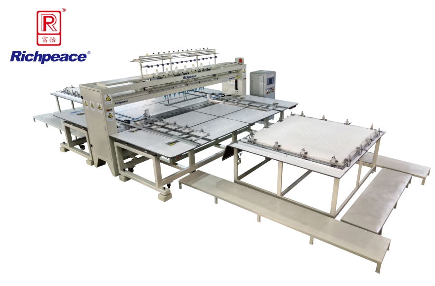 Richpeace Super Thick Material Large Rotary Hook Multi-needle Quilting Machine
