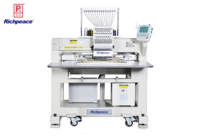 Richpeace Precision Single Head Cap/ Tubular Embroidery Machine 