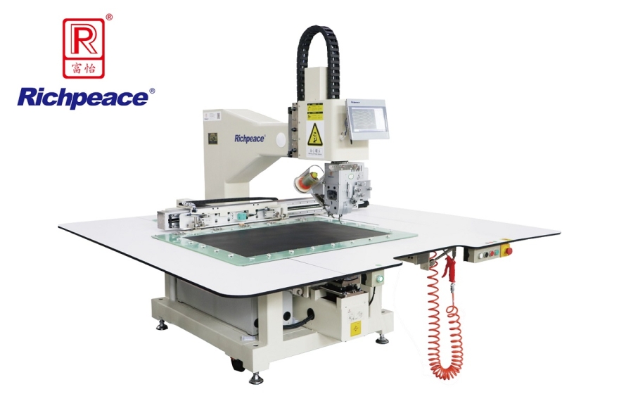 Richpeace Automatic arbitrary Rotary Leather Sewing Machine P-type(Vertical Hook)