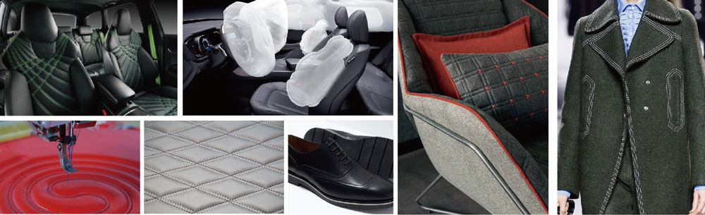 Double-needle Universal Rotating Sewing Machine Application Double-needle Universal Rotating Sewing Machine Application