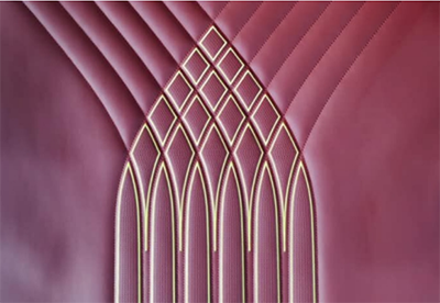 Richpeace Automatic Perforation + Sewing + Embroidery machine Richpeace Automatic Perforation + Sewing + Embroidery machine