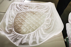 Richpeace Automatic Mattress Protector Skirting Sewing Machine (Interlock+Overlock) Richpeace Automatic Mattress Protector Skirting Sewing Machine (Interlock+Overlock)