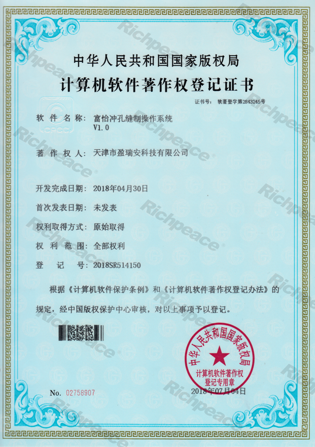 Richpeace Punching & Sewing System